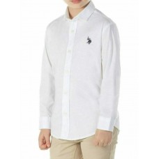 U.S.POLO ASSN πουκάμισο 6140850655-101 λευκό